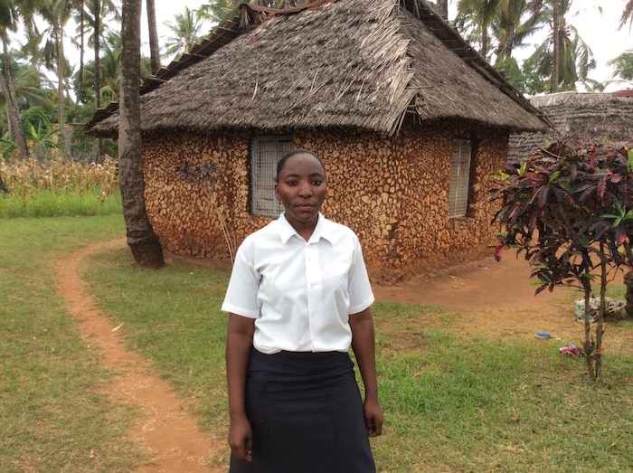 Caroline Kenga, estudiante de hostelería