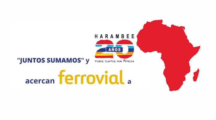 El programa social “Juntos Sumamos” y Harambee ONGD acercan Ferrovial a África.