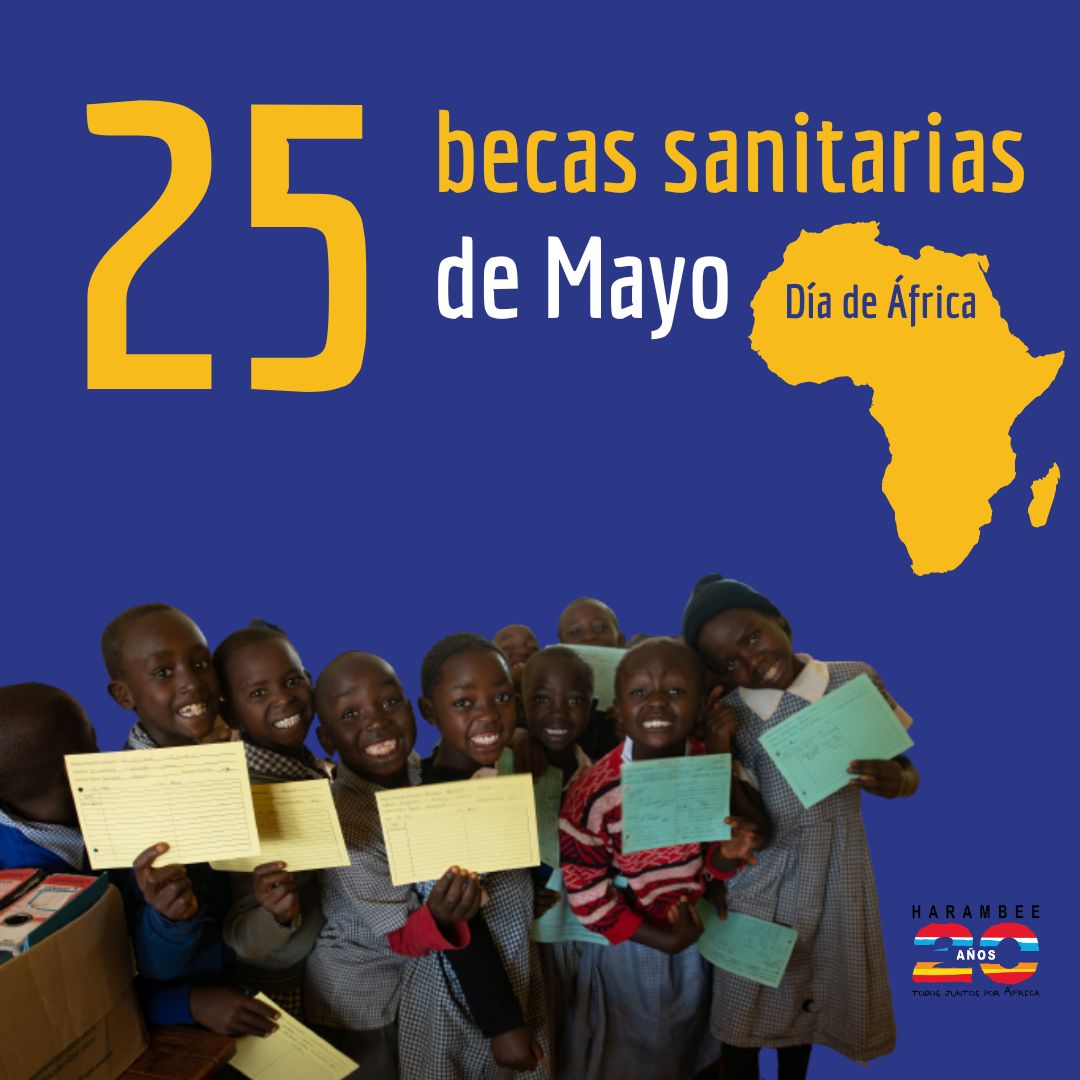 25 Becas Sanitarias para el día de África - Harambee ONGD - Noticias Harambee Mayo - 2023