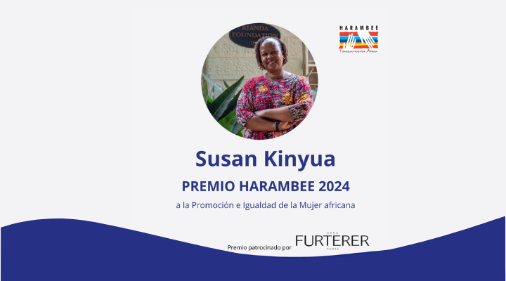 La economista Susan Kinyua, Premio Harambee 2024 a la Promoción e Igualdad de la Mujer Africana