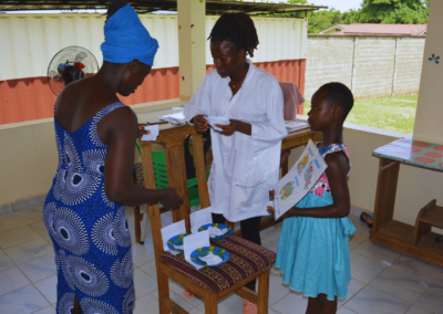 Lucha contra la transmisión del Sida madre-bebé y fortalecimiento nutricional neonatos en Costa de Marfil