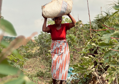 Agricultura sostenible y promoción de las mujeres agricultoras en R. D. Congo