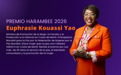 Euphrasie Kouassi Yao, Premio Harambee 2026 a la Promoción e Igualdad de la Mujer Africana