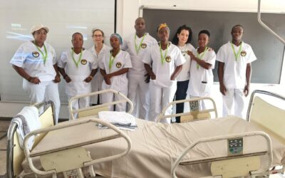 Primer curso de Cuidados de Enfermería en una zona rural de Dalavé, Togo